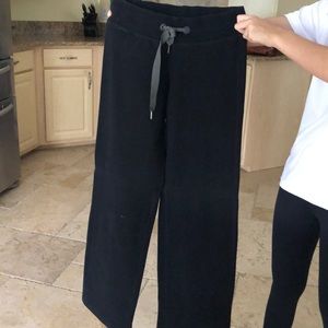 Lululemon wide leg sweat pants